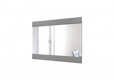 Зеркало Олимп с декоративными планками серый шифер/антрацит